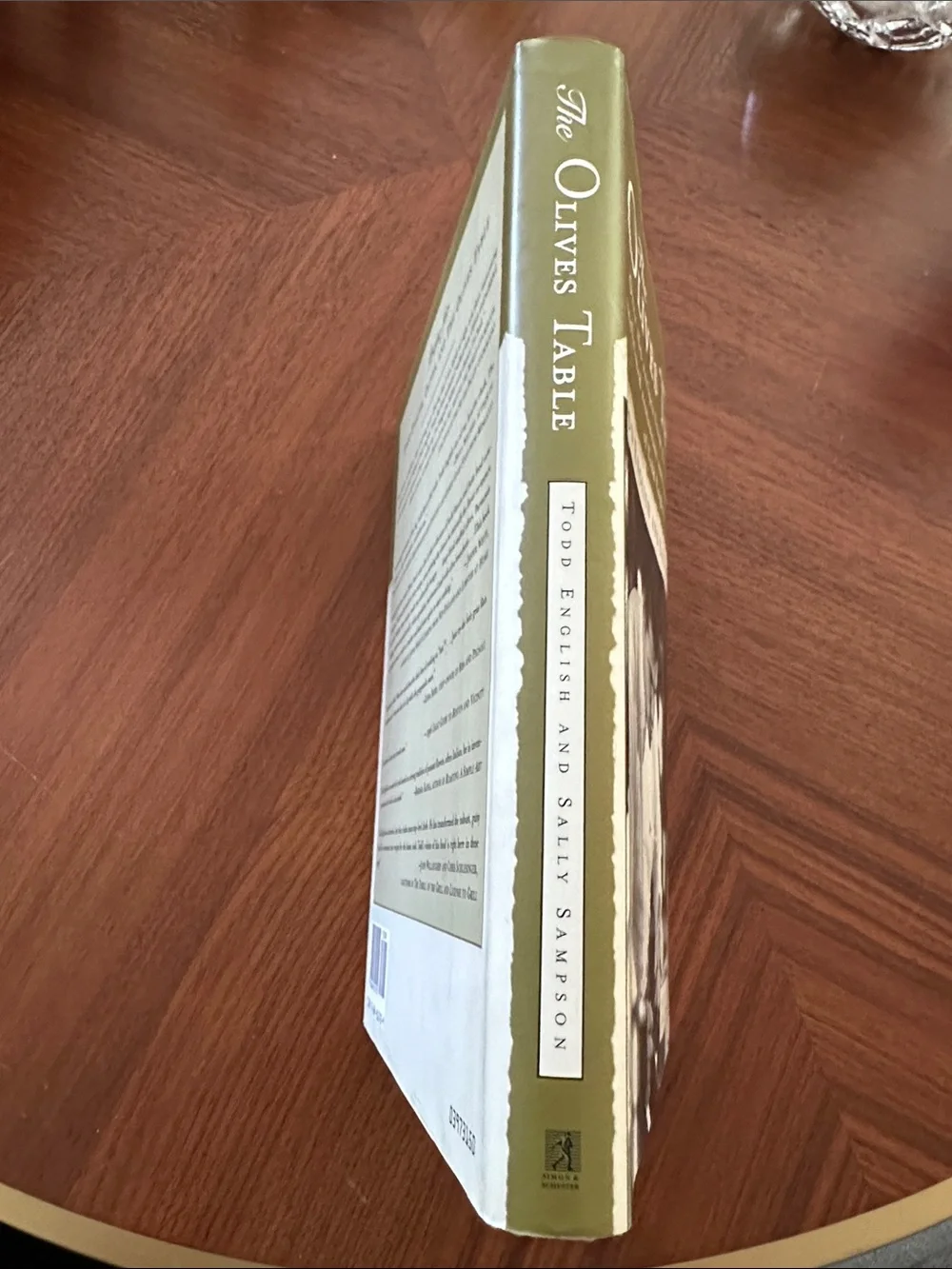 The Olives Table Cookbook by Todd English - Olive Green & Black